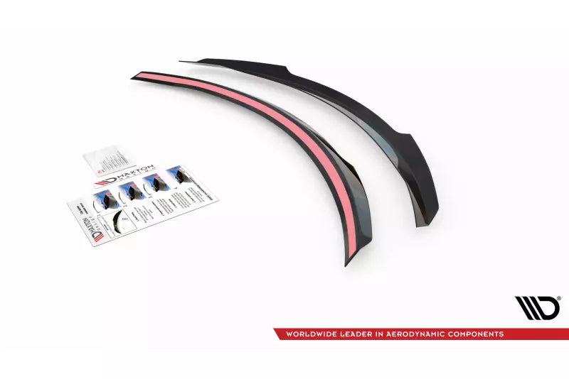 Maxton Design Heckspoiler Lippe für Infiniti Q60 S Mk2 Hochglanz schwarz – Ansicht 4