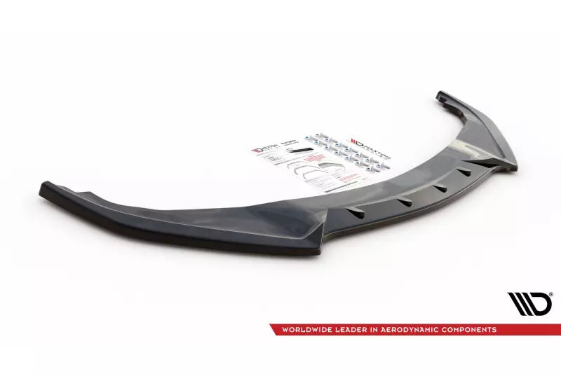 Maxton Design Frontlippe für Infiniti Q60 S Mk2 Hochglanz schwarz – Ansicht 3