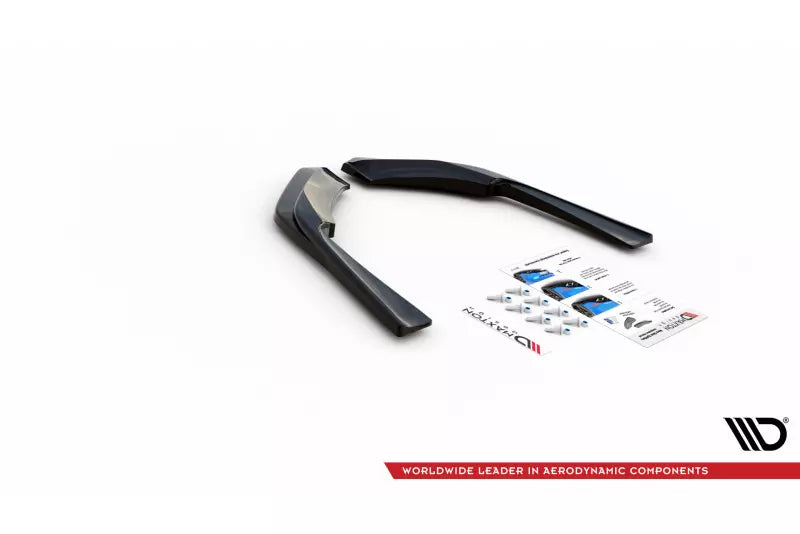 Maxton Design Diffusor Flaps für Infiniti Q60 S Mk2 Hochglanz schwarz – Ansicht 4