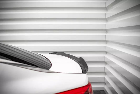 Maxton Design Heckspoiler Lippe für Kia Optima Mk4 Hochglanz schwarz – Ansicht 1