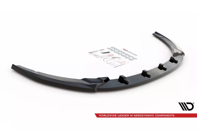Maxton Design Frontlippe V.1 für Kia Optima Mk4 Hochglanz schwarz – Ansicht 4