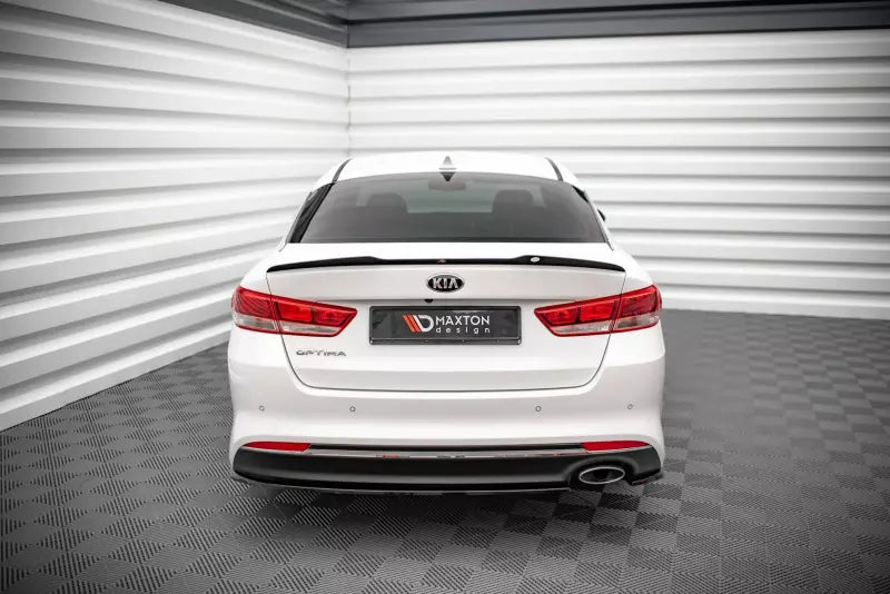 Maxton Design Heckdiffusor für Kia Optima Mk4 Hochglanz schwarz – Ansicht 3