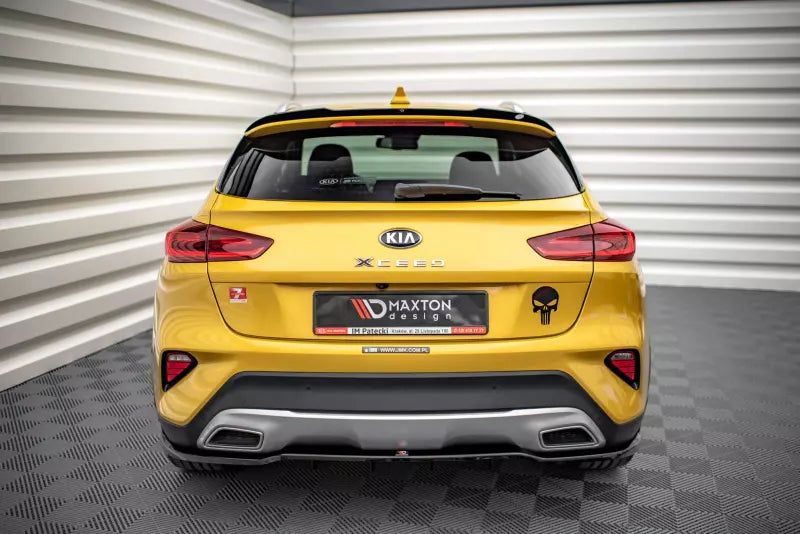 Maxton Design Heckspoiler Lippe für Kia XCeed Mk1 Hochglanz schwarz – Ansicht 1