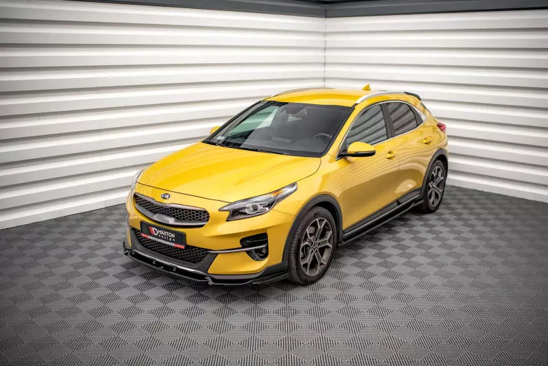 Maxton Design Frontlippe für Kia XCeed Mk1 Hochglanz schwarz – Ansicht 1
