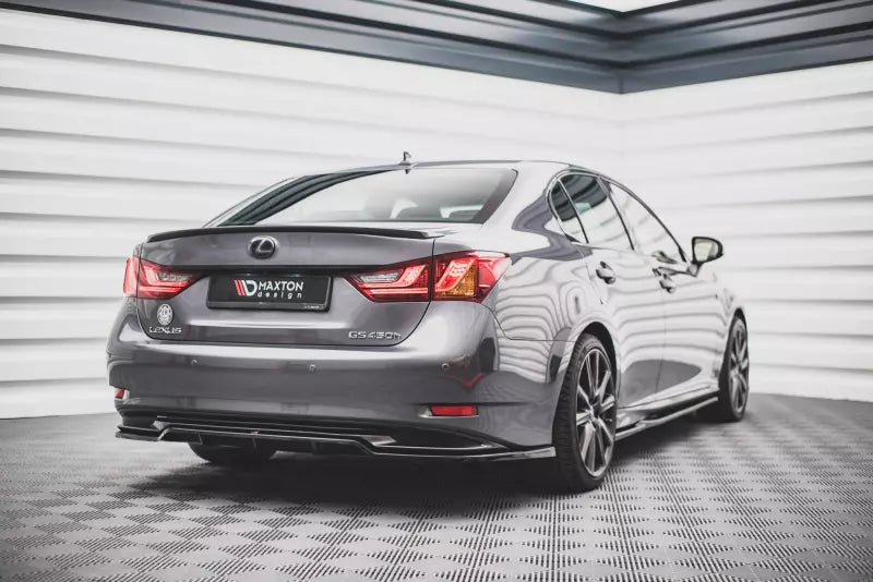 Maxton Design Heckdiffusor DTM Look für Lexus GS F Sport Hybrid Mk4 (L10) Hochglanz schwarz – Ansicht 1