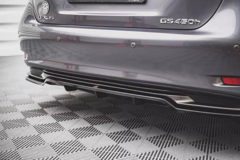 Maxton Design Heckdiffusor DTM Look für Lexus GS F Sport Hybrid Mk4 (L10) Hochglanz schwarz – Ansicht 3