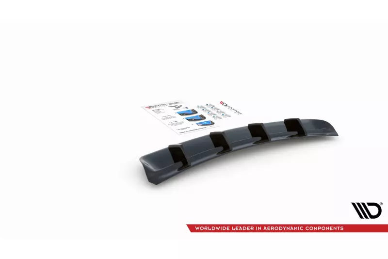Maxton Design Heckdiffusor für Maserati Ghibli Hochglanz schwarz – Ansicht 3