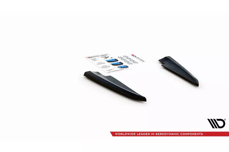 Maxton Design Diffusor Flaps für Maserati Ghibli Hochglanz schwarz – Ansicht 3