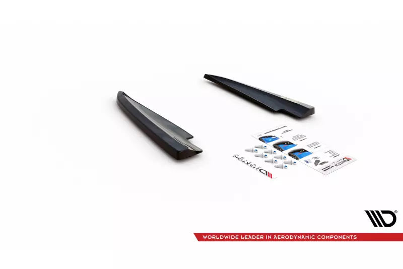 Maxton Design Diffusor Flaps für Maserati Ghibli Hochglanz schwarz – Ansicht 4