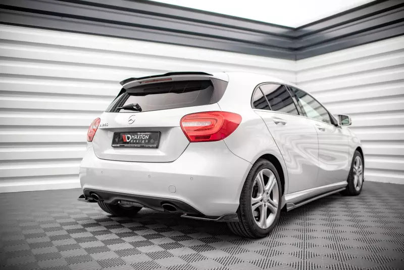 Maxton Design Diffusor Flaps V.1 für Mercedes A-Klasse W176 Hochglanz schwarz – Ansicht 3