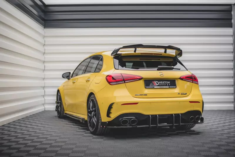 Maxton Design Street Pro Heckdiffusor für Mercedes A45 AMG S mit Aero Paket W177 Schwarz – Ansicht 1