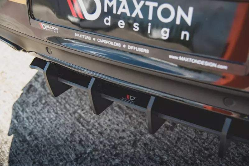 Maxton Design Street Pro Heckdiffusor für Mercedes C43 AMG C205 Coupe Schwarz – Ansicht 4