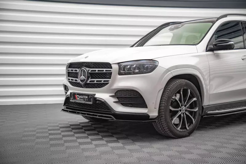 Maxton Design Frontlippe für Mercedes GLS X167 AMG-Line Hochglanz schwarz – Ansicht 3