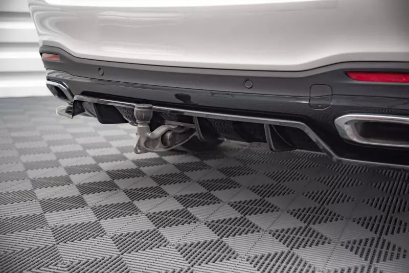 Maxton Design Heckdiffusor DTM Look V.1 für Mercedes GLS X167 AMG-Line Hochglanz schwarz – Ansicht 4