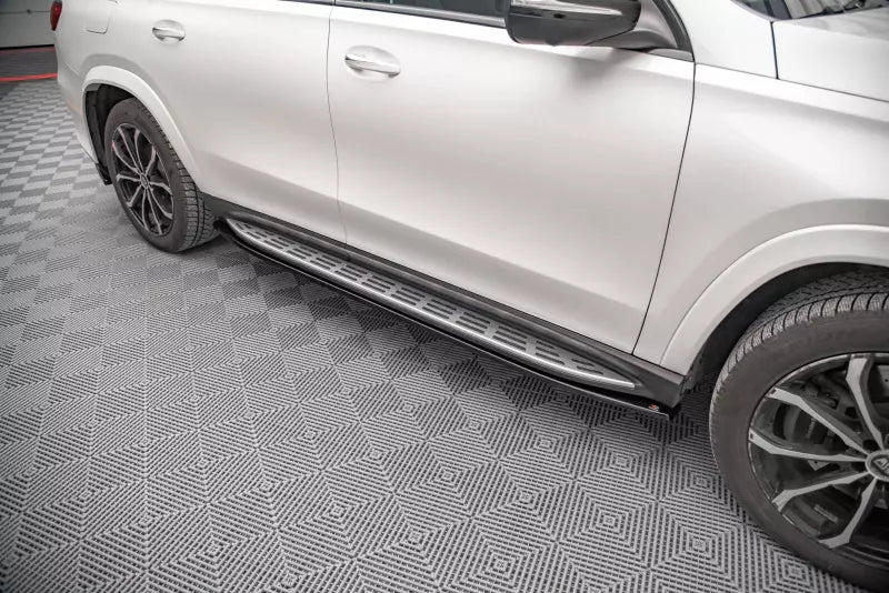 Maxton Design Seitenschweller (Paar) für Mercedes GLS X167 AMG-Line Hochglanz schwarz – Ansicht 3
