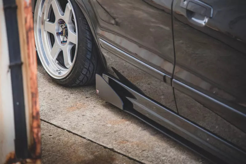 Maxton Design Street Pro Seitenschweller (Paar) für Mitsubishi Galant Avance Mk8 – Ansicht 3