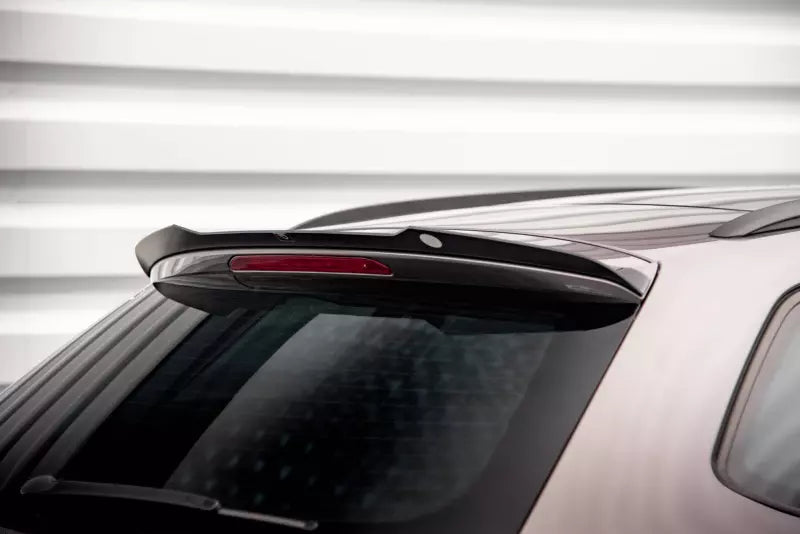 Maxton Design Heckspoiler Lippe für Seat Leon FR Sportstourer Mk3 Hochglanz schwarz – Ansicht 1