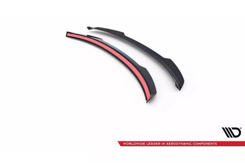 Maxton Design Heckspoiler Lippe für Seat Leon FR Sportstourer Mk3 Hochglanz schwarz – Ansicht 4