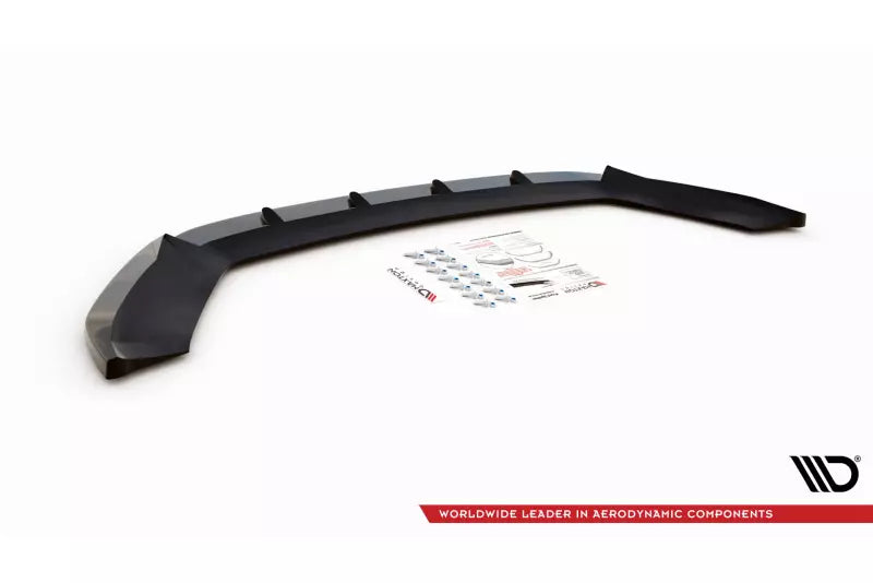 Maxton Design Frontlippe V.1 für Seat Leon FR / Cupra Mk3 Hochglanz schwarz – Ansicht 4