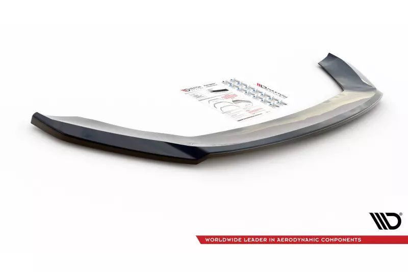 Maxton Design Frontlippe V.2 für Seat Leon FR / Cupra Mk3 Hochglanz schwarz – Ansicht 3