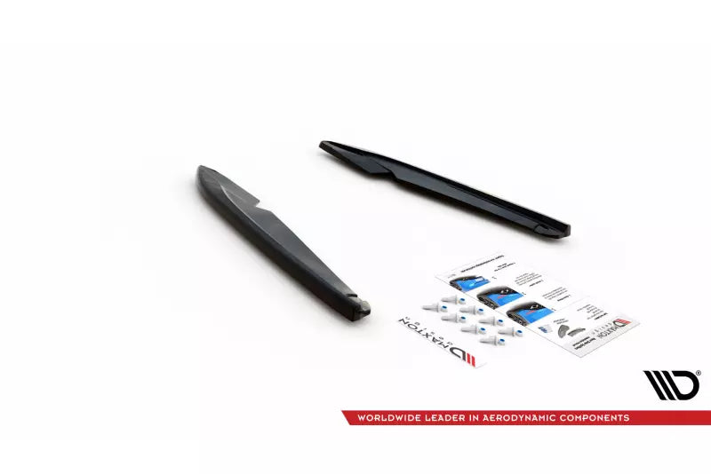 Maxton Design Diffusor Flaps V.2 für für Seat Leon FR Sportstourer Mk3 Hochglanz schwarz – Ansicht 4