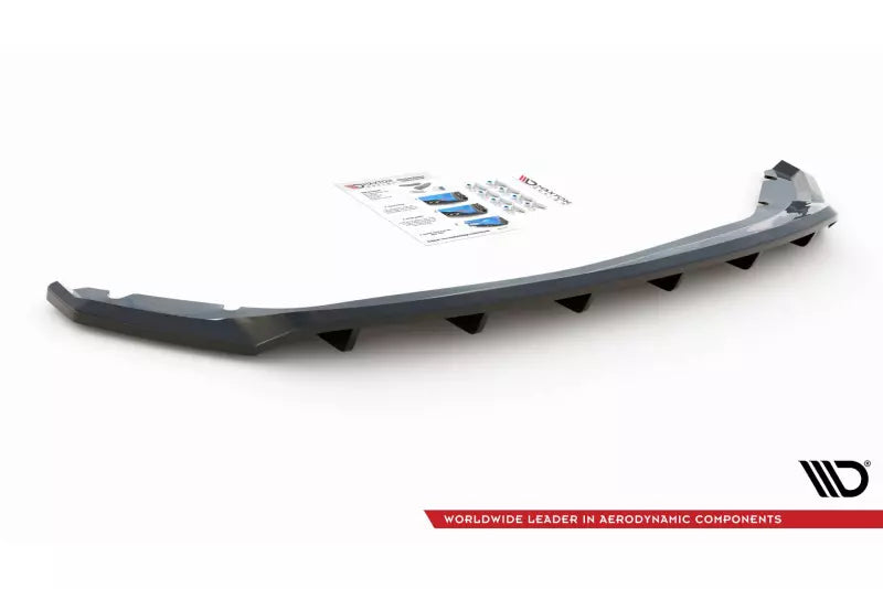 Maxton Design Heckdiffusor DTM Look für Seat Leon Hatchback Mk3 Hochglanz schwarz – Ansicht 3