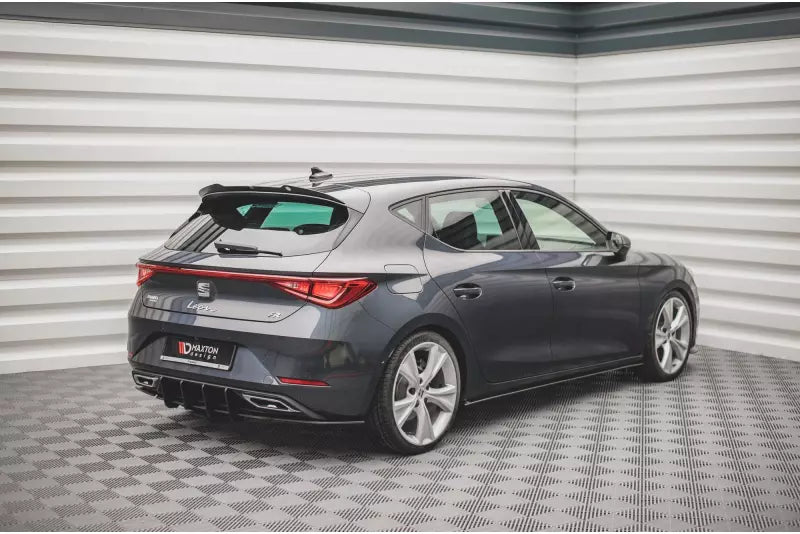 Maxton Design Street Pro Heckdiffusor für Seat Leon FR Hatchback Mk4 Schwarz – Ansicht 2