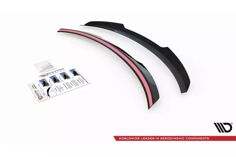 Maxton Design Heckspoiler Lippe für Skoda Octavia Liftback Mk4 Hochglanz schwarz – Ansicht 4
