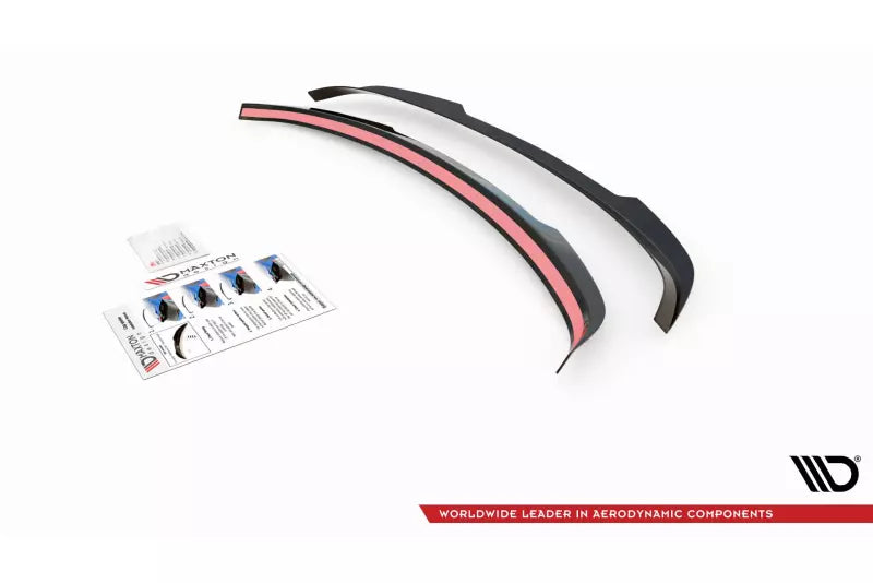 Maxton Design Heckspoiler Lippe für Toyota Avensis Mk3 Facelift Wagon Hochglanz schwarz – Ansicht 3