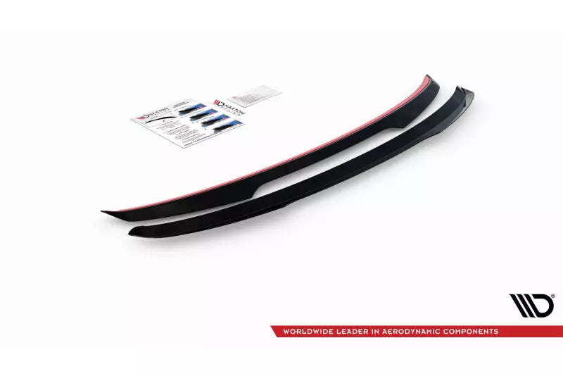 Maxton Design Heckspoiler Lippe für VW T-Roc Mk1 Hochglanz schwarz – Ansicht 4