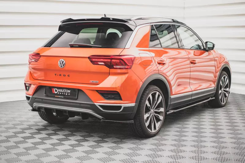 Maxton Design Heckdiffusor für VW T-Roc Mk1 Hochglanz schwarz – Ansicht 1