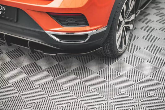 Maxton Design Diffusor Flaps für VW T-Roc Mk1 Hochglanz schwarz – Ansicht 1