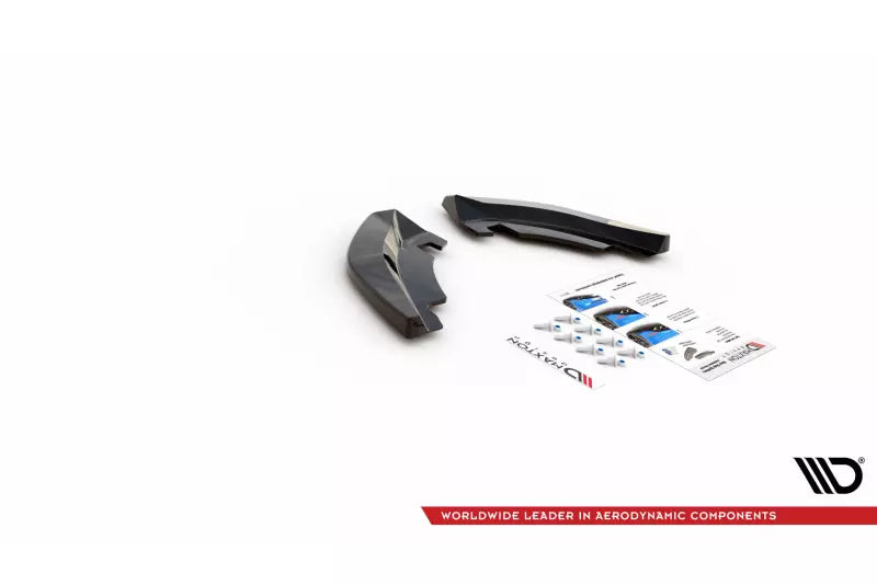 Maxton Design Diffusor Flaps für VW T-Roc Mk1 Hochglanz schwarz – Ansicht 4
