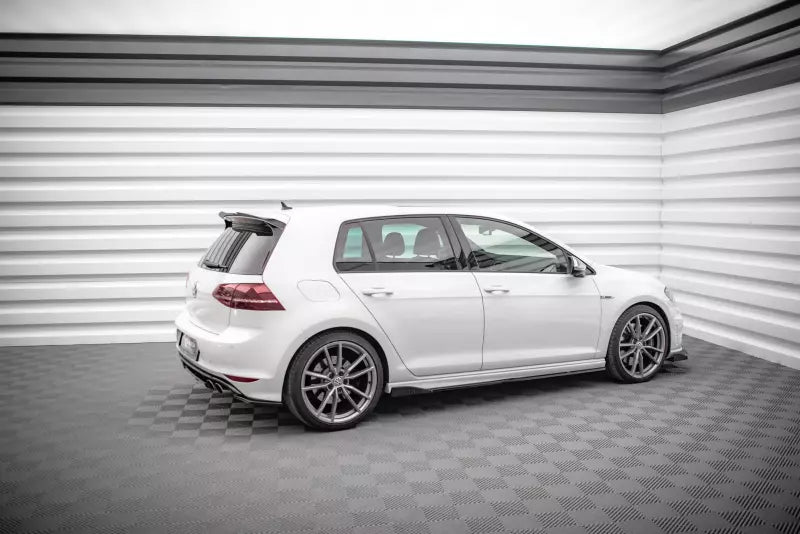 Maxton Design Seitenschweller (Paar) V.2 für VW Golf 7 R Hochglanz schwarz – Ansicht 2