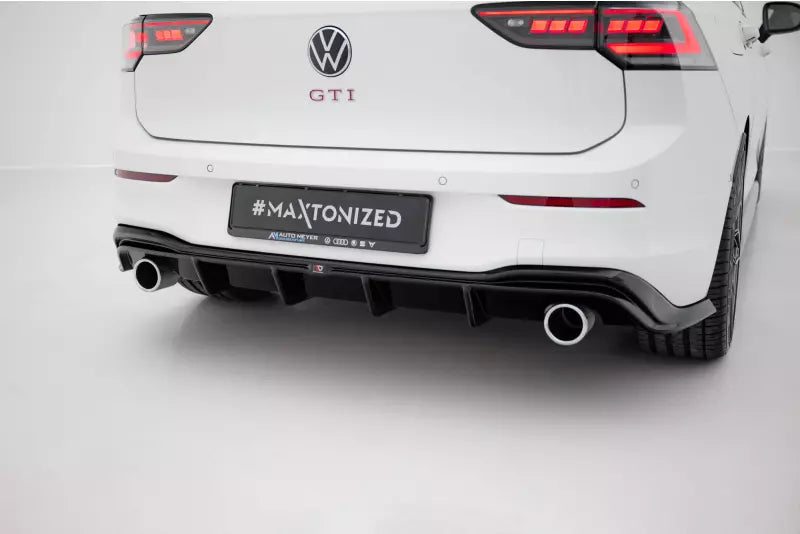 Maxton Design Heckdiffusor V.4 für VW Golf 8 GTI / GTD / GTE / R-Line Hochglanz schwarz – Ansicht 2