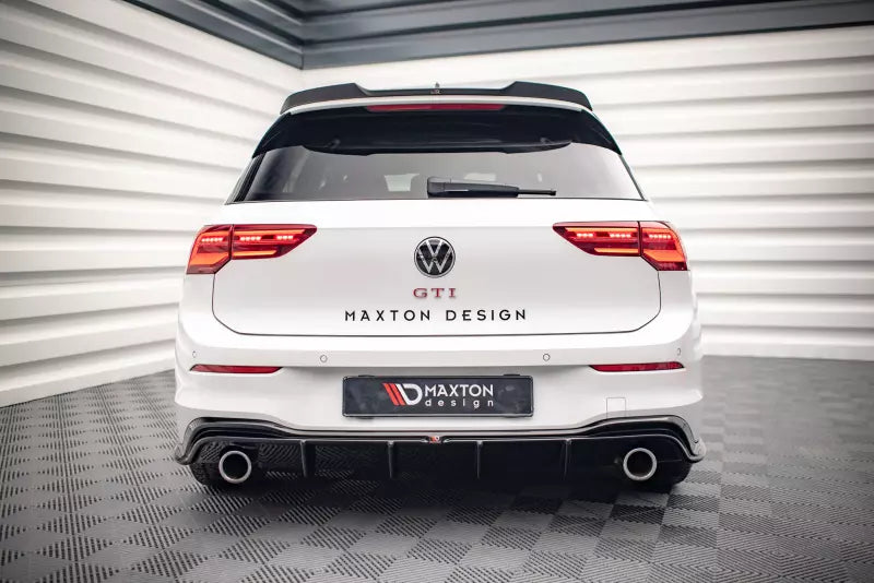 Maxton Design Heckdiffusor V.4 für VW Golf 8 GTI / GTD / GTE / R-Line Hochglanz schwarz – Ansicht 4
