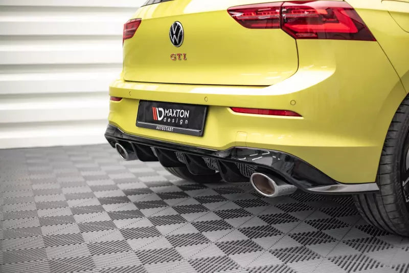 Maxton Design Heckdiffusor V.2 für VW Golf 8 Clubsport Hochglanz schwarz – Ansicht 3