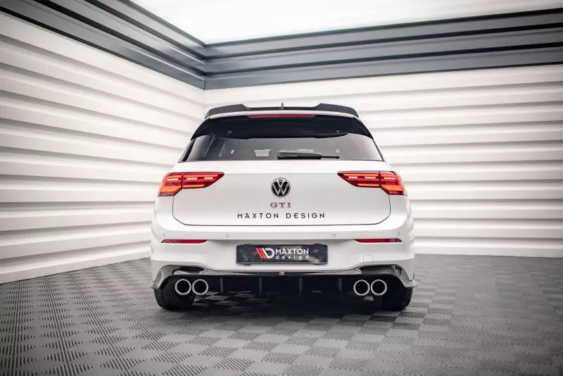 Maxton Design Heckdiffusor V.5 für VW Golf 8 GTI / GTD / GTE / R-Line Hochglanz schwarz – Ansicht 1