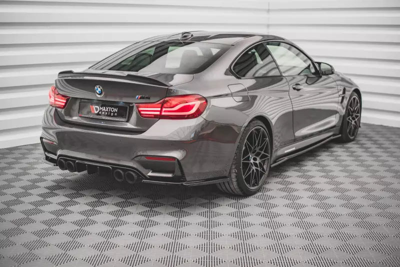 Maxton Design Heckdiffusor für BMW 4er F82 / F83 M-Paket / M4 Hochglanz schwarz – Ansicht 2