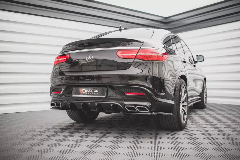 Maxton Design Heckdiffusor für Mercedes GLE Coupe 63 AMG C292 Hochglanz schwarz – Ansicht 1