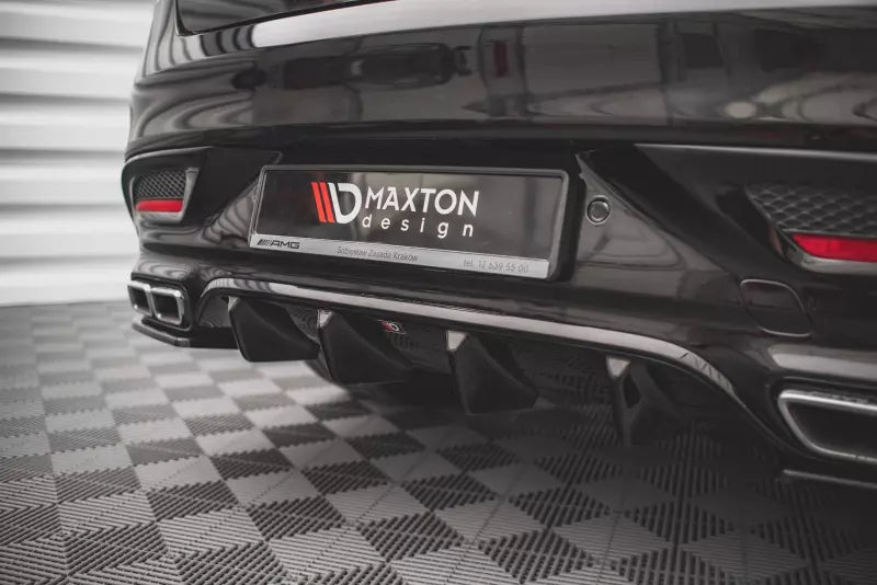 Maxton Design Heckdiffusor für Mercedes GLE Coupe 63 AMG C292 Hochglanz schwarz – Ansicht 2