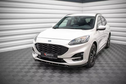 Maxton Design Frontlippe für Ford Kuga ST-Line Mk3 Hochglanz schwarz – Ansicht 1