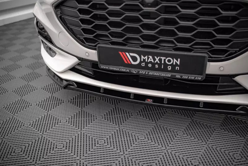 Maxton Design Frontlippe für Ford Kuga ST-Line Mk3 Hochglanz schwarz – Ansicht 3