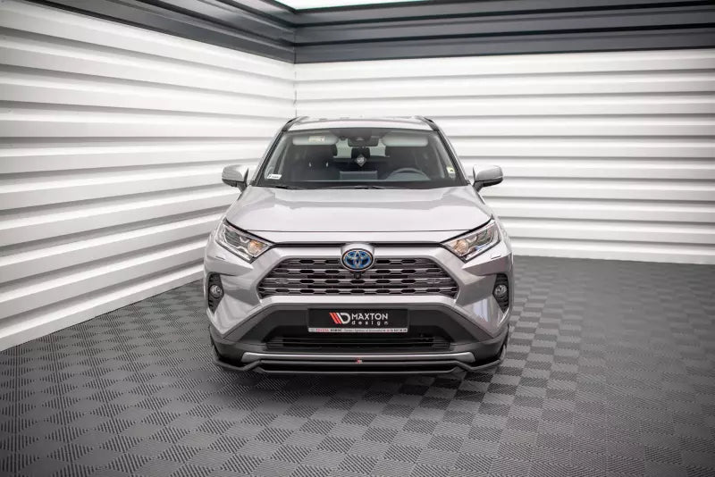 Maxton Design Frontlippe für Toyota RAV4 Mk5 Hochglanz schwarz – Ansicht 2
