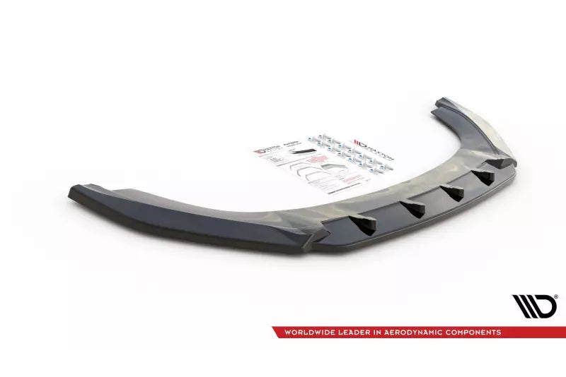 Maxton Design Frontlippe für VW Caddy Mk3 Facelift Hochglanz schwarz – Ansicht 4