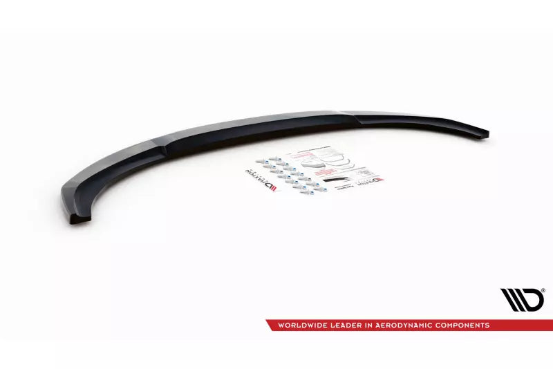 Maxton Design Frontlippe V.1 für BMW 1er F20 / F21 Hochglanz schwarz – Ansicht 4