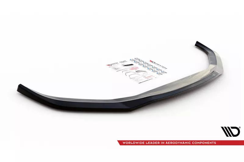 Maxton Design Frontlippe V.1 für BMW 5er G30 / G31 Hochglanz schwarz – Ansicht 4