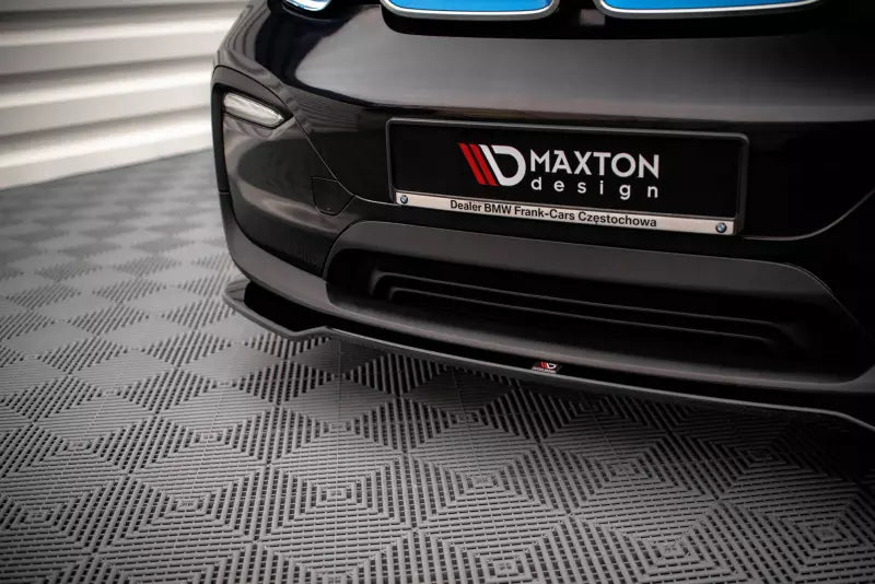 Maxton Design Frontlippe V.1 für BMW i3 Mk1 Facelift Hochglanz schwarz – Ansicht 2