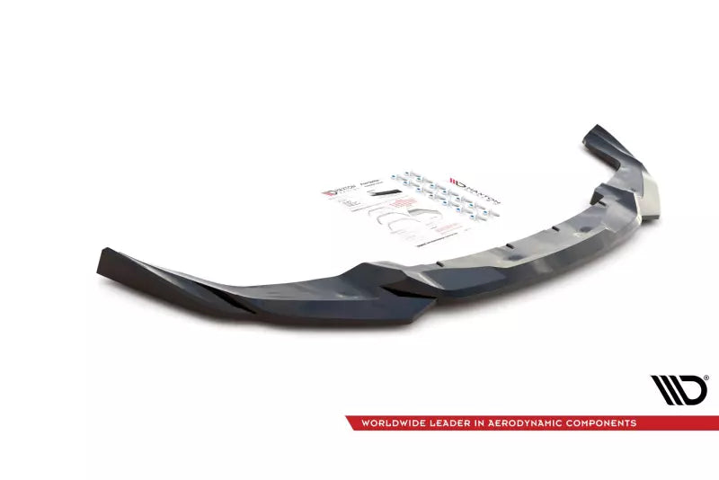 Maxton Design Frontlippe V.1 für BMW M2 Competition F87 Hochglanz schwarz – Ansicht 4