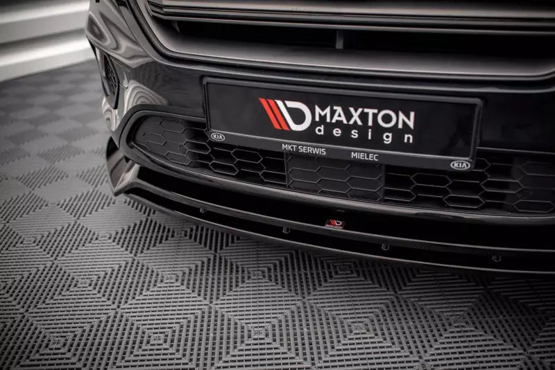 Maxton Design Frontlippe V.1 für Ford Escape ST-Line Mk3 Hochglanz schwarz – Ansicht 3